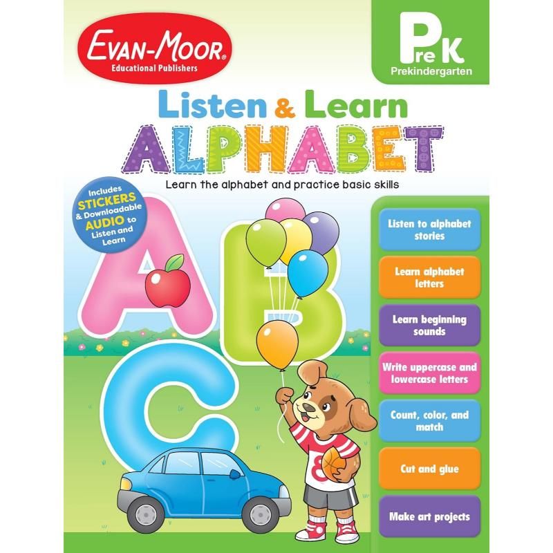 Listen & Learn Alphabet - Grade Pre Kindergarten