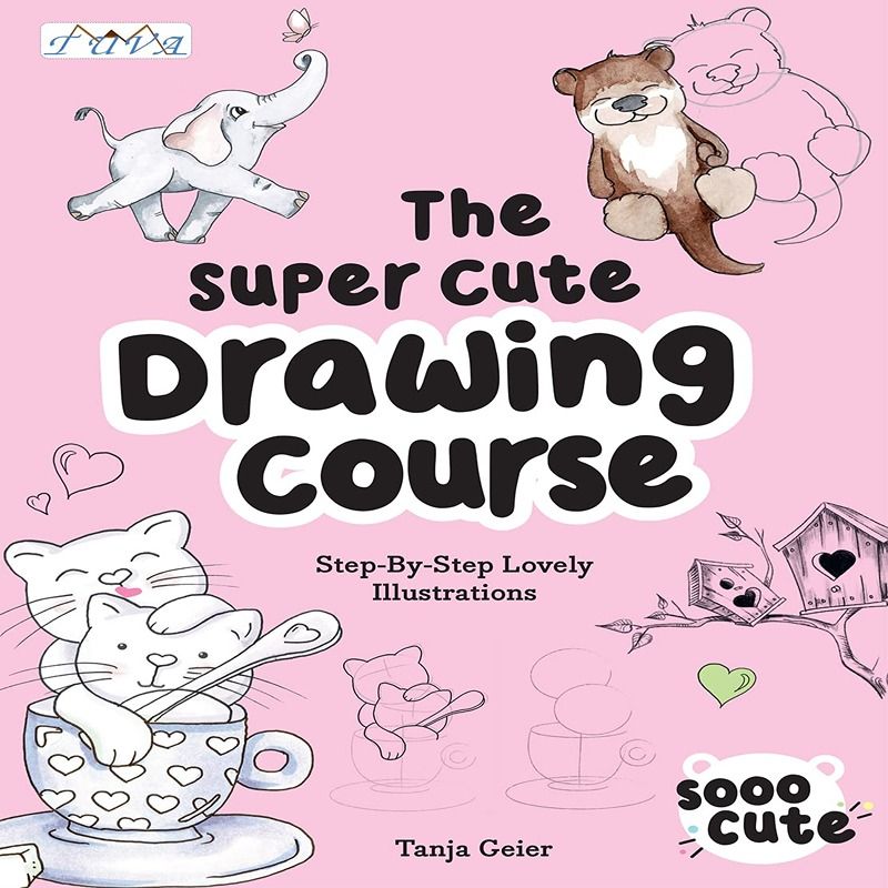 كتاب دورة الرسم اللطيف للغاية
