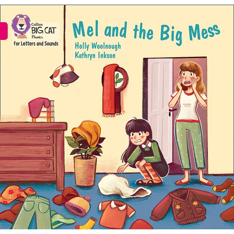 Collins Big Cat Phonics For Letters And Sounds - Mel And The Big Mess