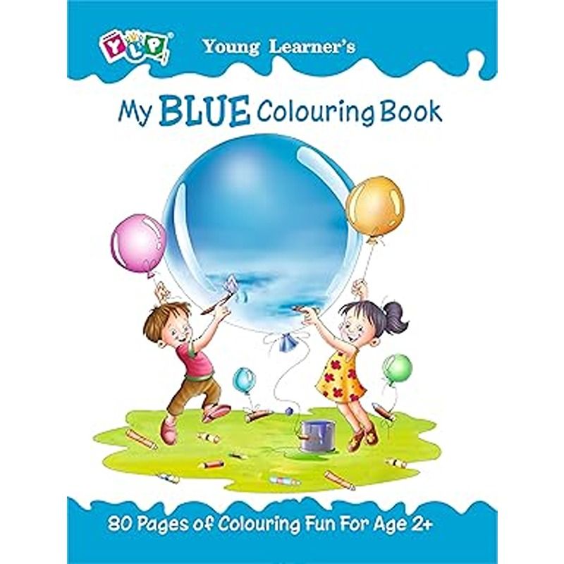 My Blue Colouring Book