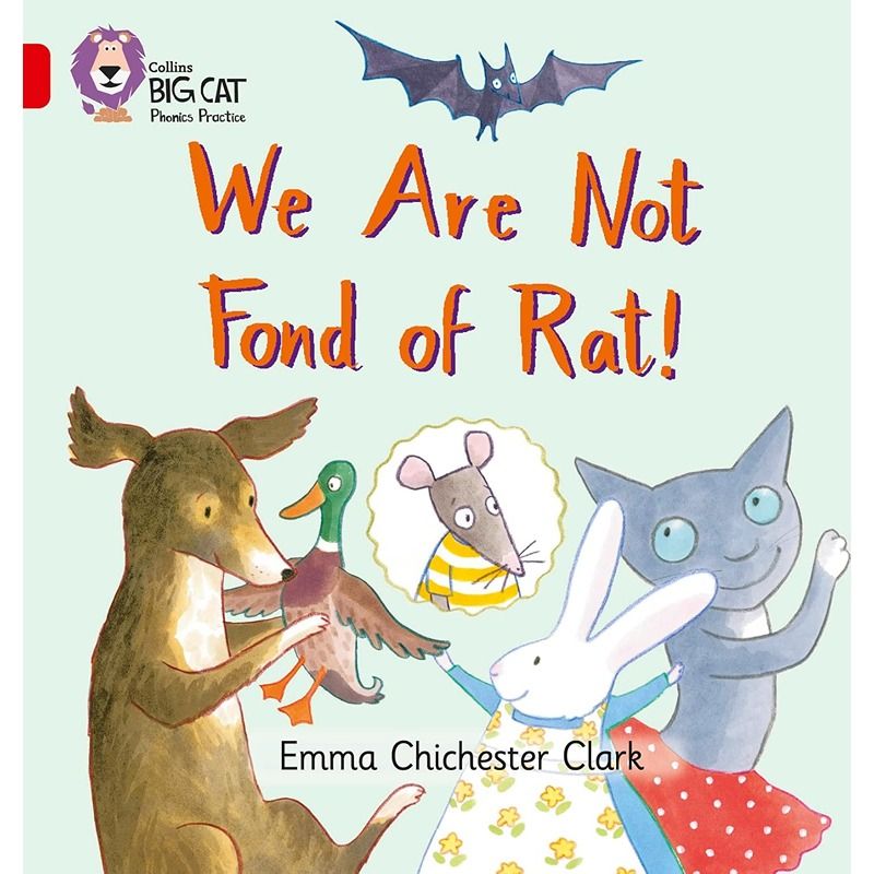 Collins Big Cat Phonics Practice: We Are Not Fond Of Rat!