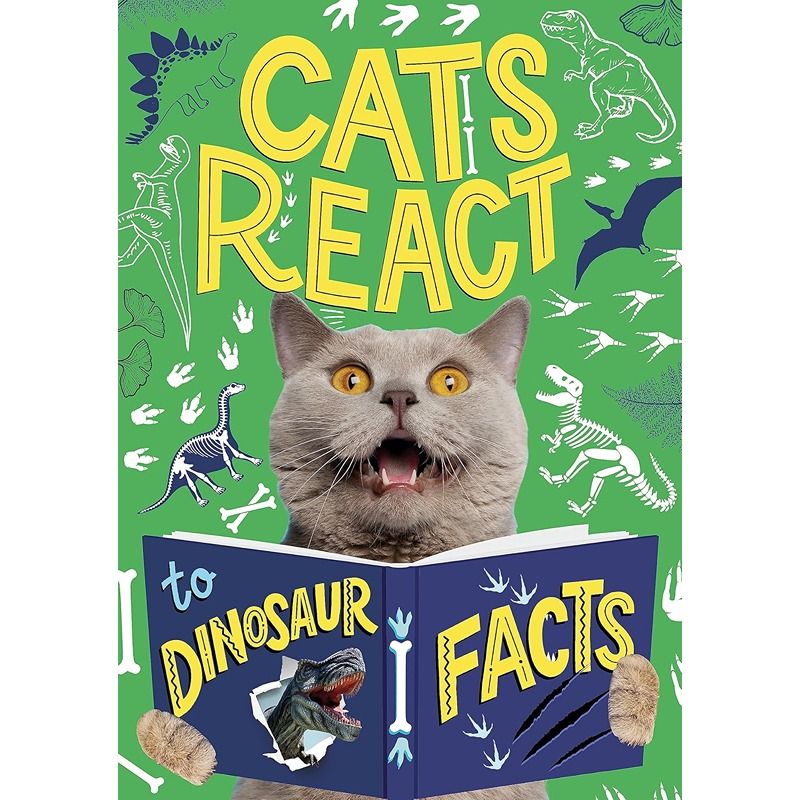 Cats React To Dinosaur Facts