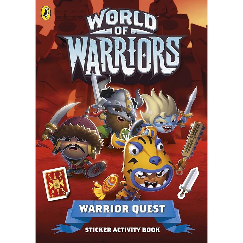 World Of Warriors: Warrior Quest Sticker Activity Book