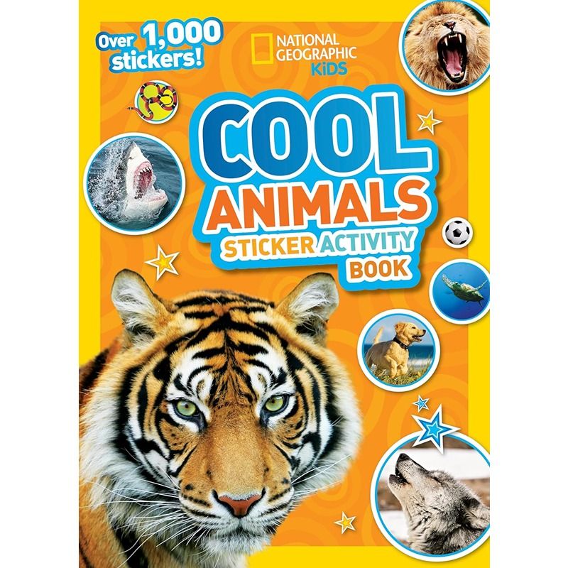 Cool Animals Sticker Activity Book