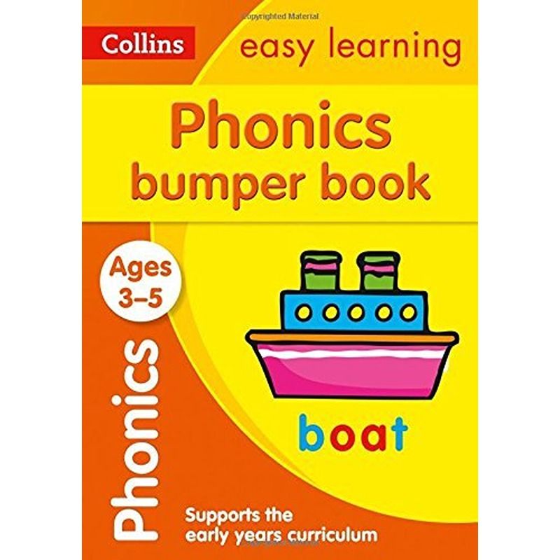 Easy Learning Phonics Bumper Book