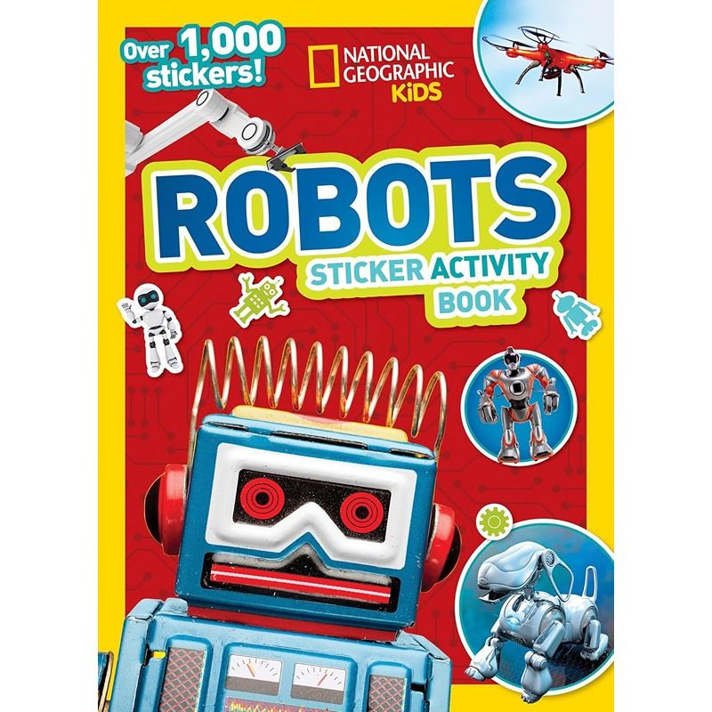 Robots Sticker Activity Book