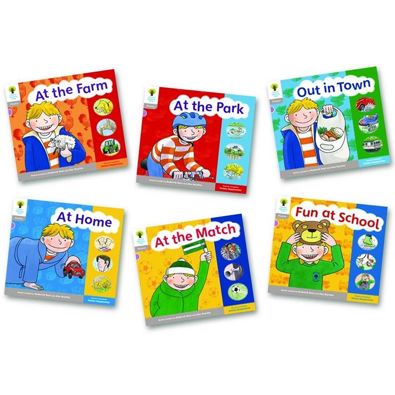 Oxford Reading Tree: Level 1 Floppy's Phonics Sounds & Letters - Pack Of 6