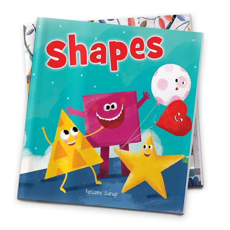 Shapes Illustrated Book On Shapes