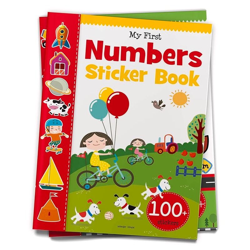 My First Numbers Sticker Book: Exciting Sticker Book With 100 Stickers