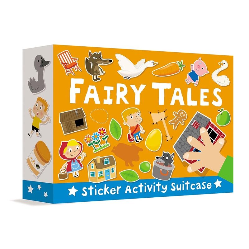 شنطة أنشطة ملصقات - حكايات خرافية
