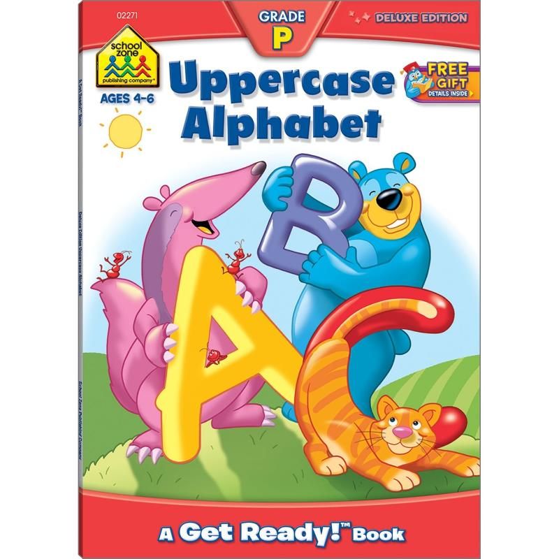 Uppercase Alphabet Deluxe Edition Workbook Grade P