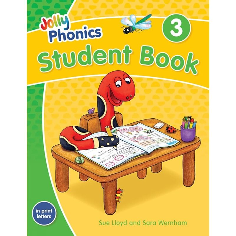 Jolly Phonics Student Book 3: In Print Letters - American English Edition