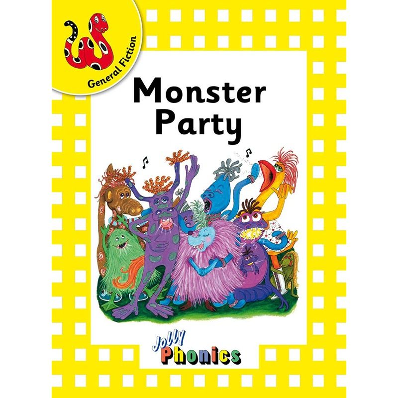 Jolly Phonics Monster Party: In Precursive Letters - British English Edition