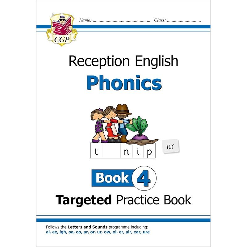 Reception English Phonics: Targeted Practice Book 4