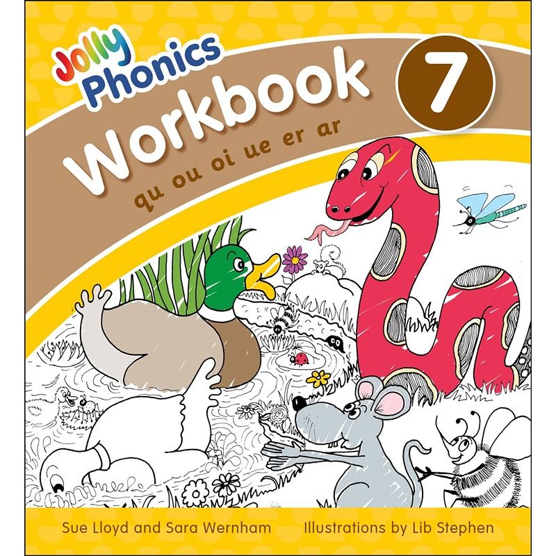 كتاب التمارين 7 بحروف متصلة مسبقًا - النسخة البريطانية