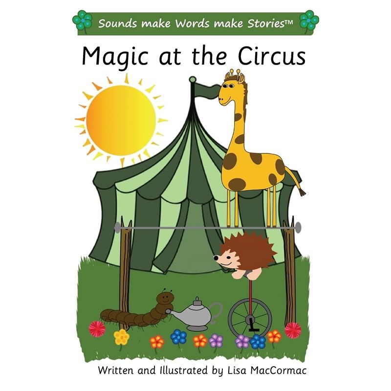 كتاب ماجيك في السيرك: الأصوات تصنع الكلمات وتصنع القصص – مستوى بلس – السلسلة 3 - 5