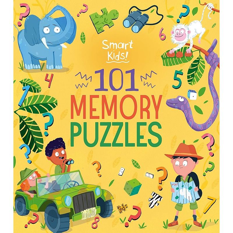 Smart Kids! 101 Memory Puzzles Book