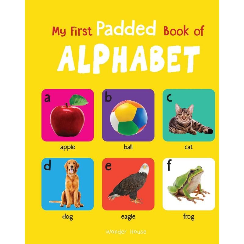 My First Padded Book Of Alphabet