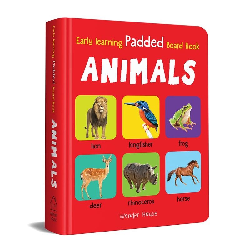 كتاب الحيوانات المبطن للتعلم المبكر