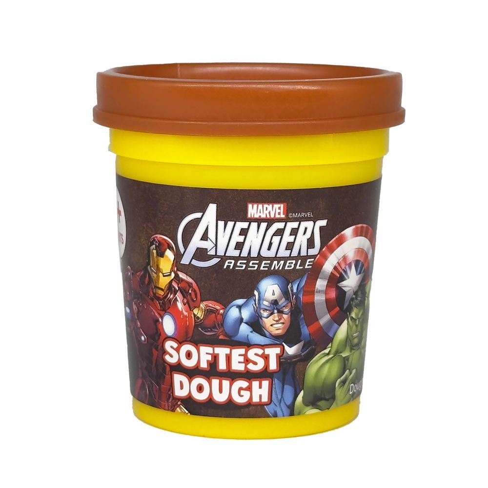 Disney - Avengers Softest Dough - Single Can - Earthy Brown - 128g 
