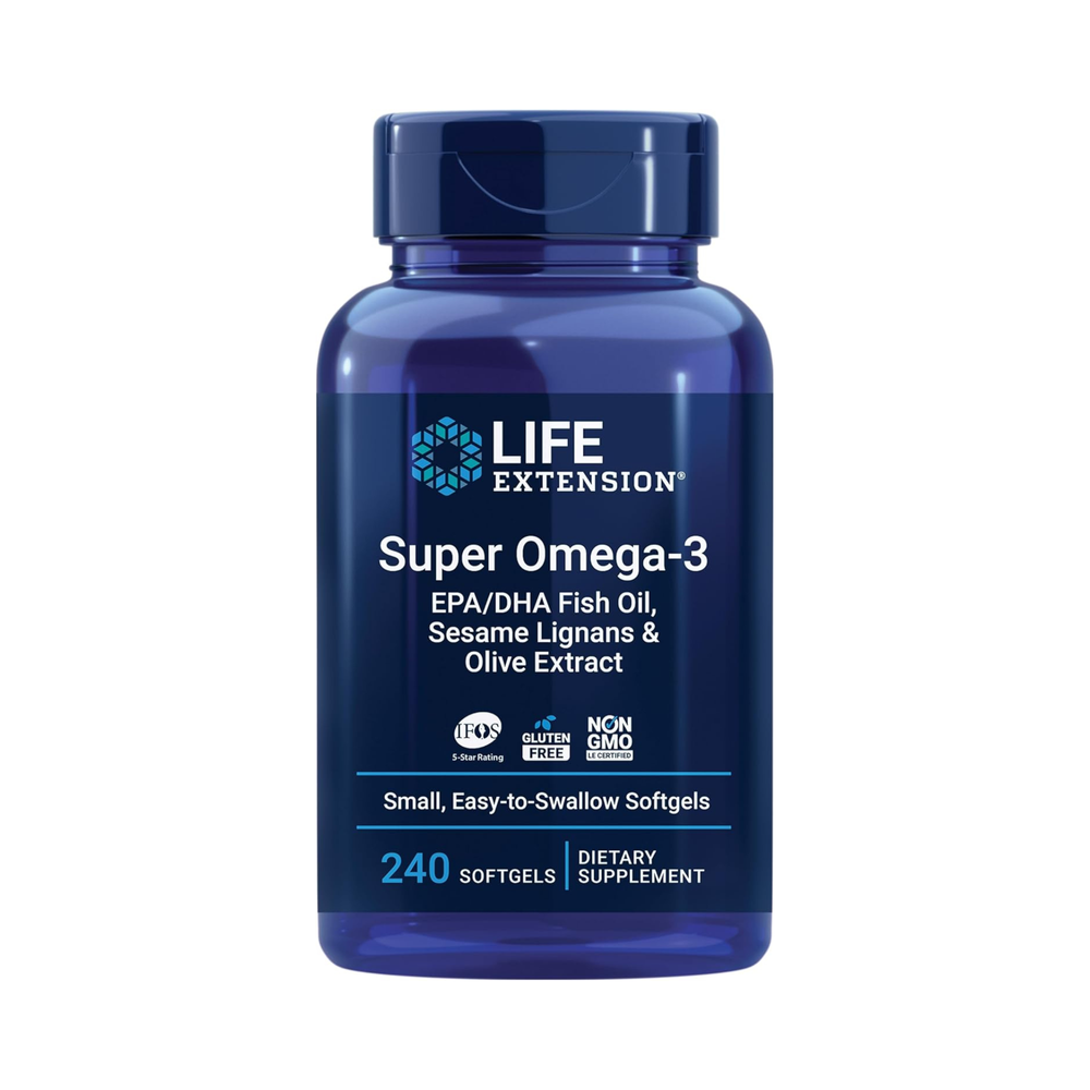 LIFE EXTENSION - Super Omega-3 - 240 Soft Gels