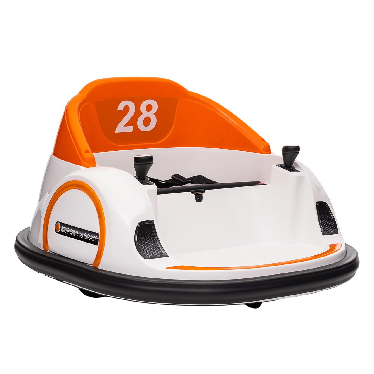 Amsham - Ride On Bumper Car With Remote Control 12 V - Orange