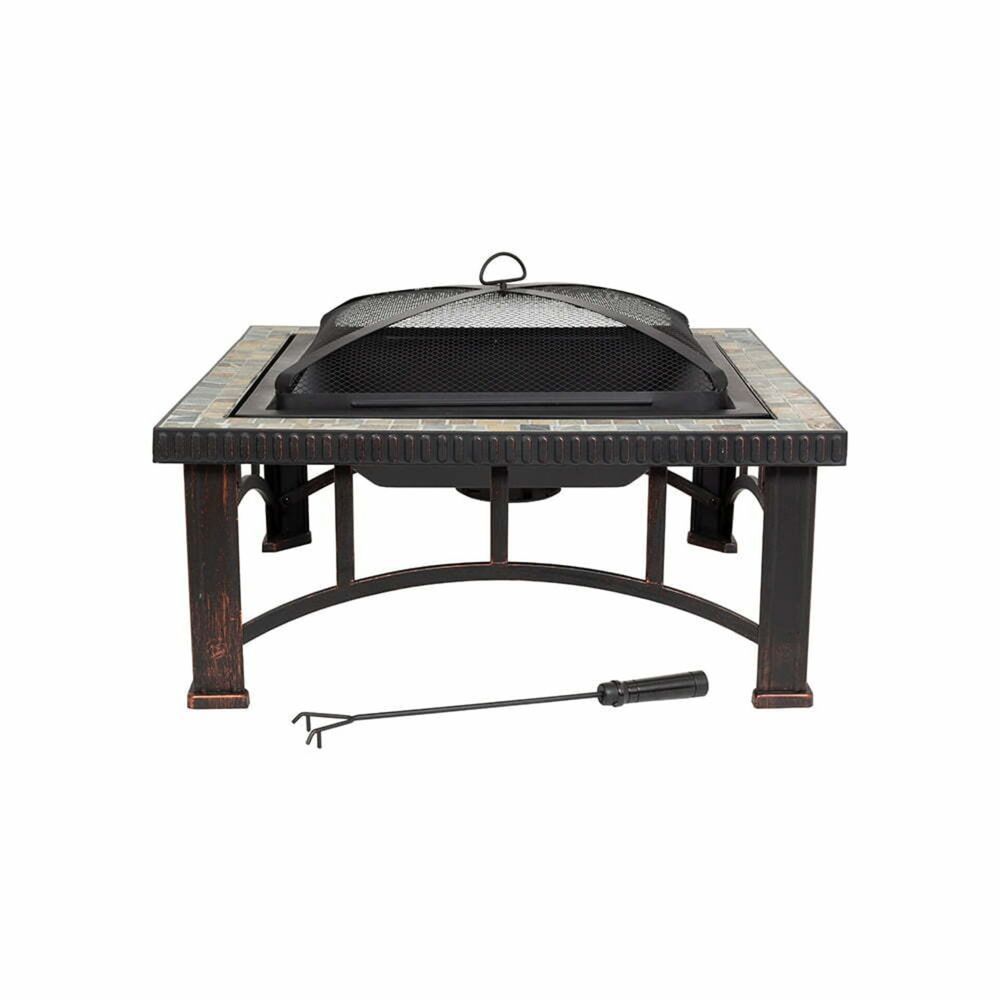 La Hacienda - Delos Firepit - Black