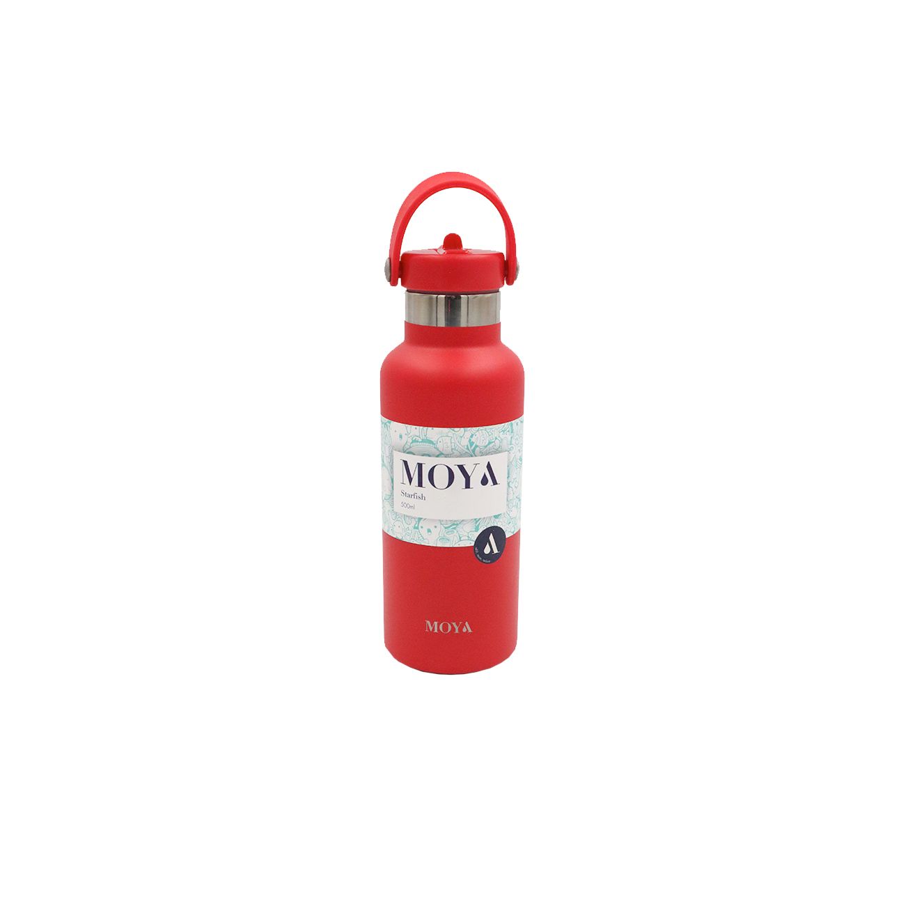 Moya - Insulated Sustainable Water Bottle - Red - 500ml
