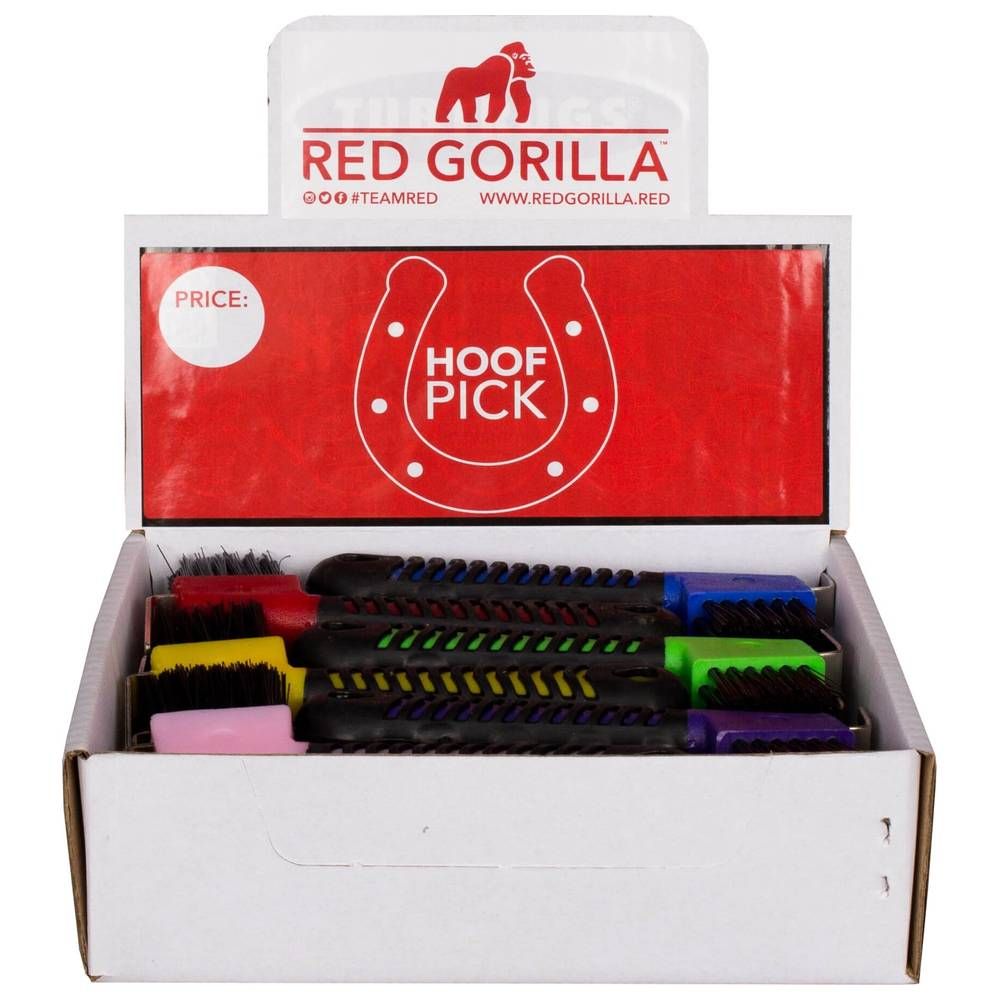 Red Gorilla - Hoof Pick - 18 Pcs