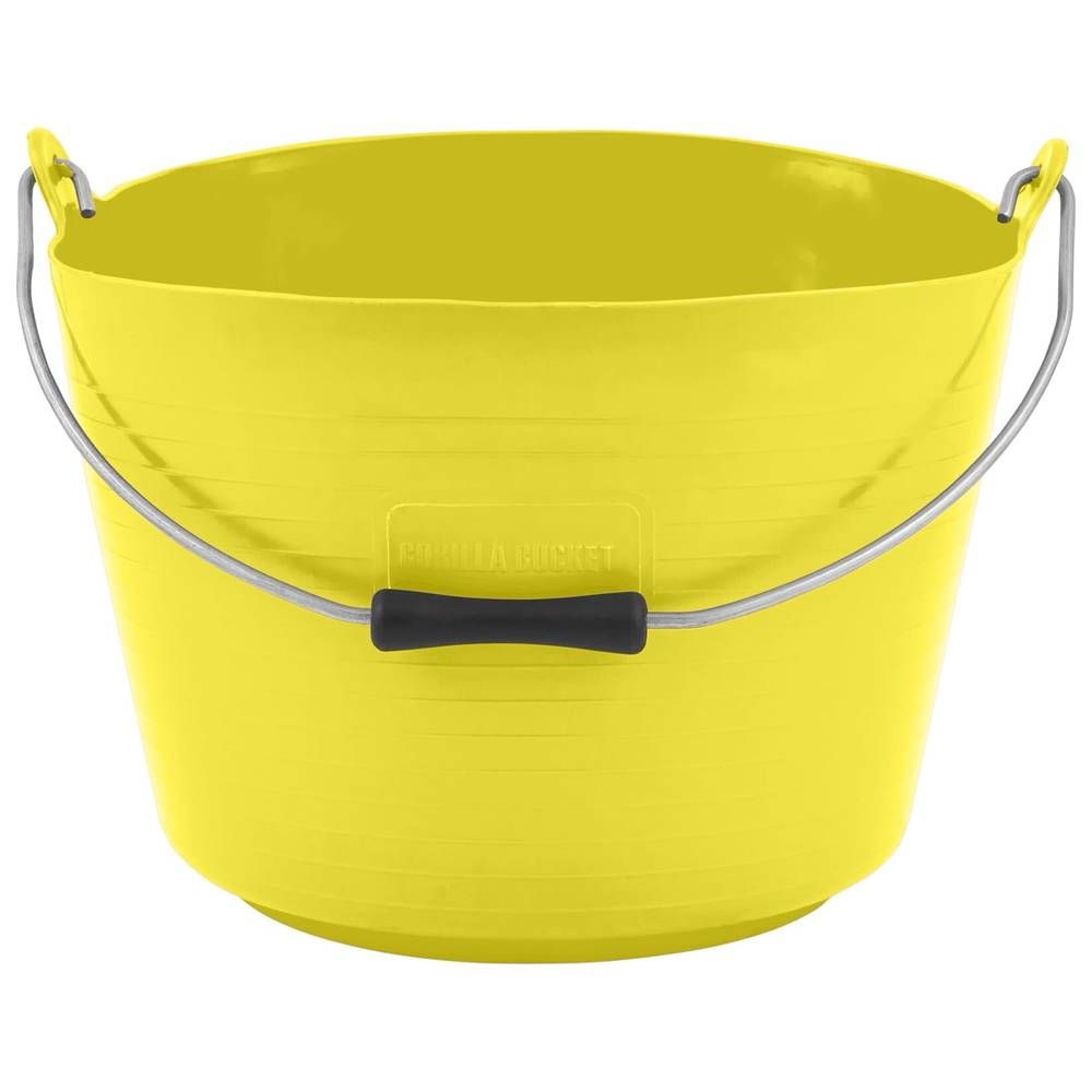 Red Gorilla - Flexible Bucket - Yellow - 15 L