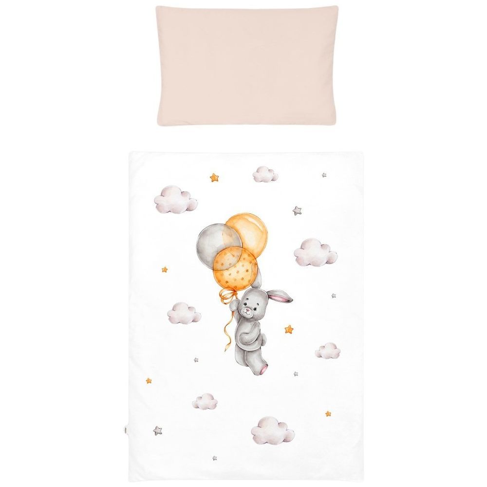 Albero Mio - Baby Cot Duvet & Pillow - Bunny - 2 Pcs