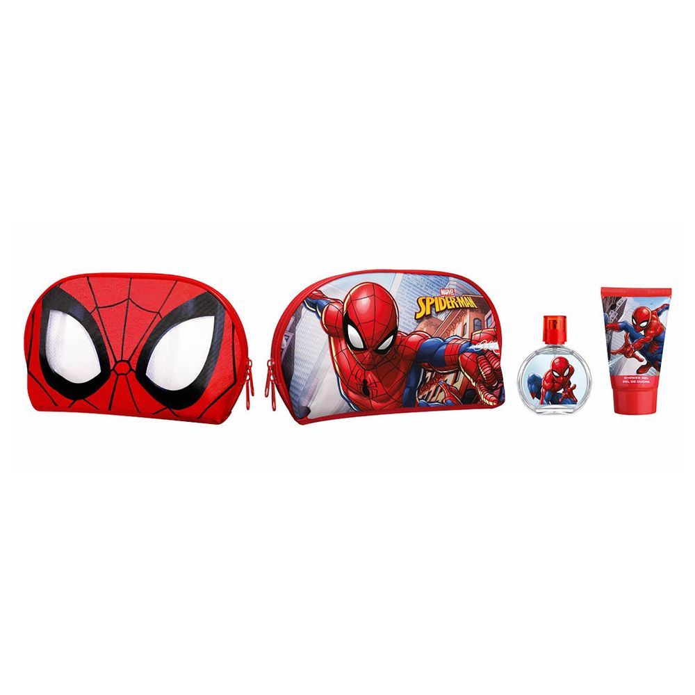 Marvel - Boy's Spiderman Eau de Toilette - 50 ml With Shower Gel - 100 ml