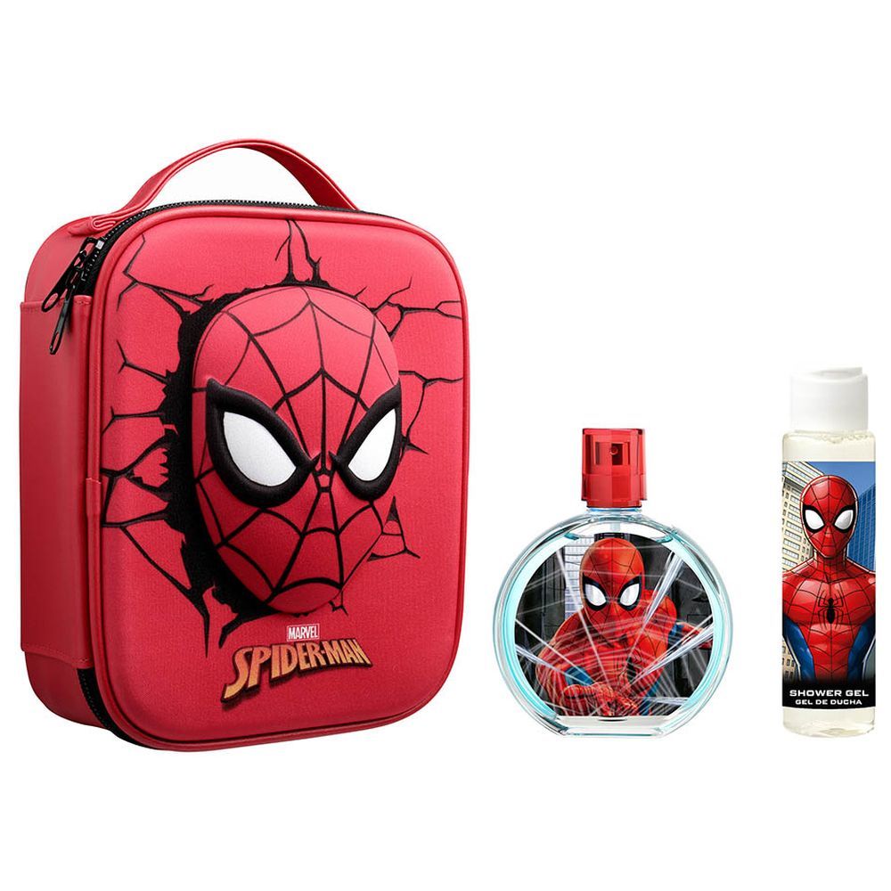 Marvel - Boy's Spiderman Eau de Toilette - 100 ml With Shower Gel - 60 ml