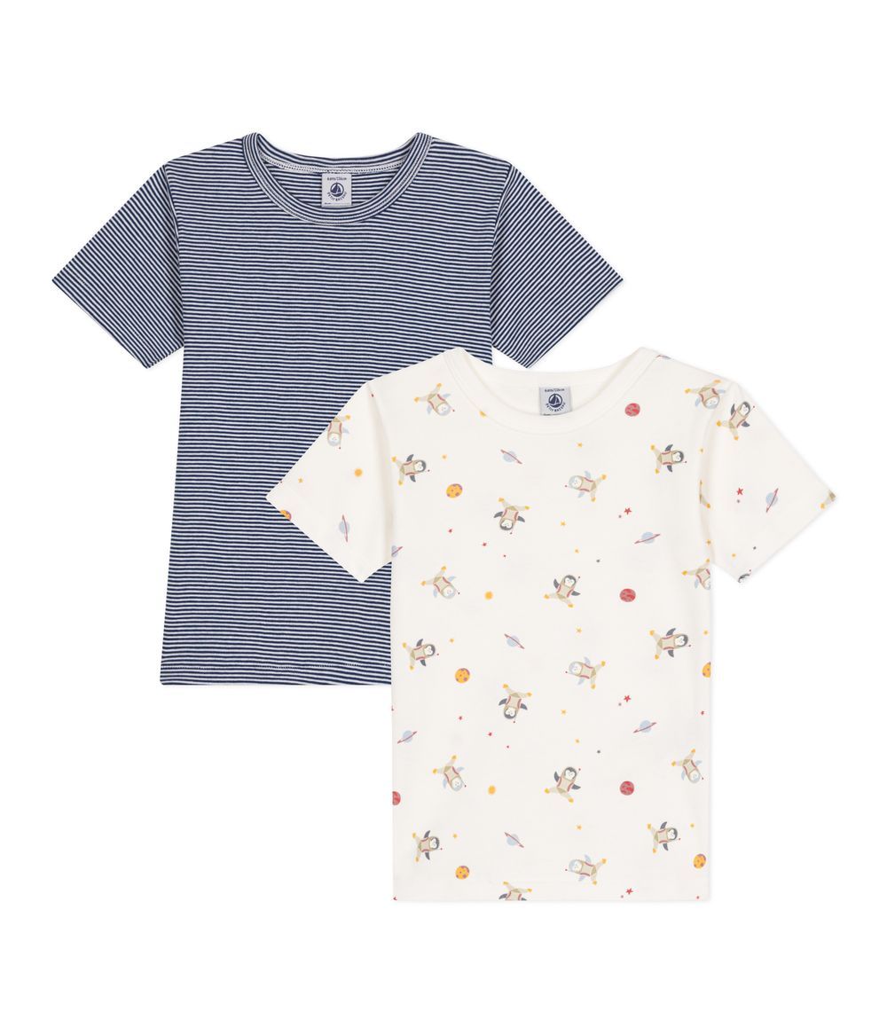 Petit Bateau - 2pc-Set - T-Shirts Mc