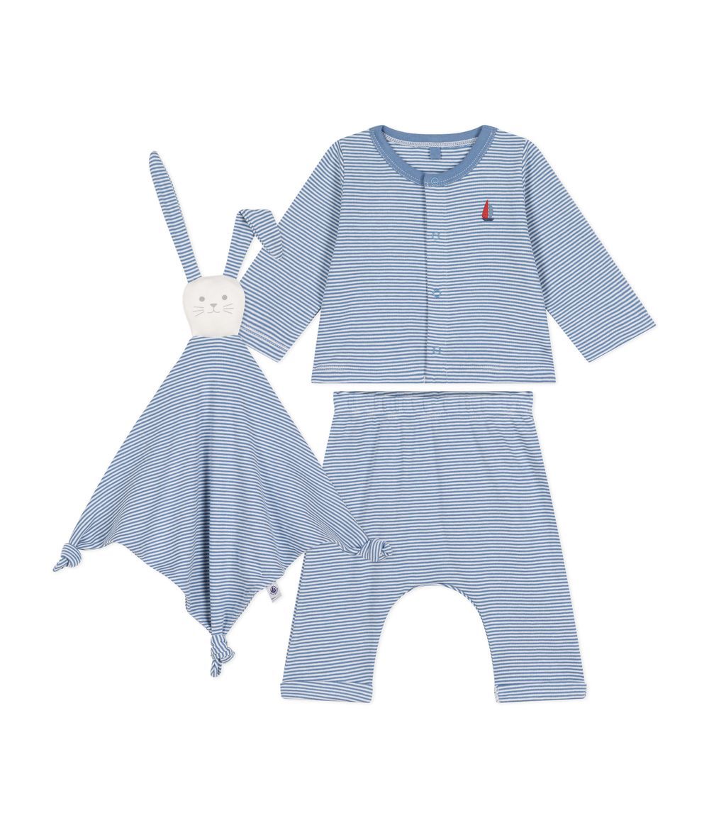 Petit Bateau - Babies' Three-Piece Set In Cotton