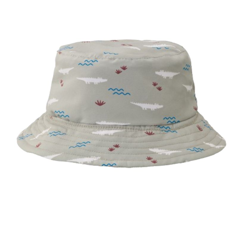 Fresk - Boy's UV Swim Bucket Hat - Crocodile Print