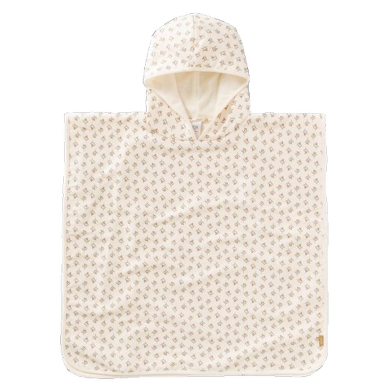 Fresk - Girl's Printed UV Swim Poncho - Olives