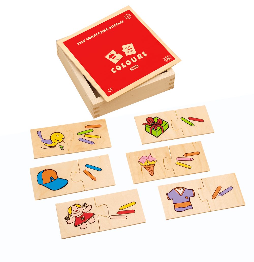 Edu Fun - Self Correcting Puzzles - Coulors