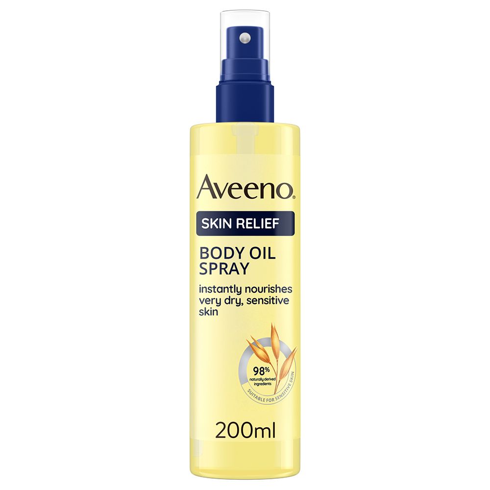 Aveeno - Skin Relief Body Oil Spray with Oat & Jojoba Oil - 200 ml
