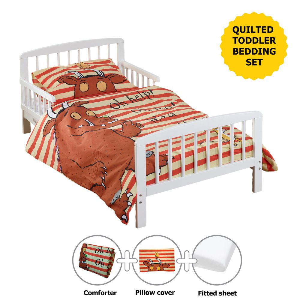 Kinder Valley - Grufallo and Mouse Toddler Bedding - 4pc Set