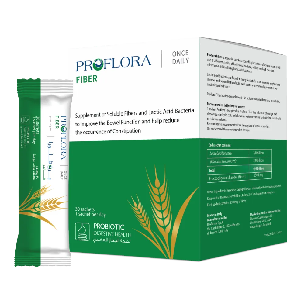 Proflora - Fiber Sachet - 10g - Synbiotic Blend Inulin