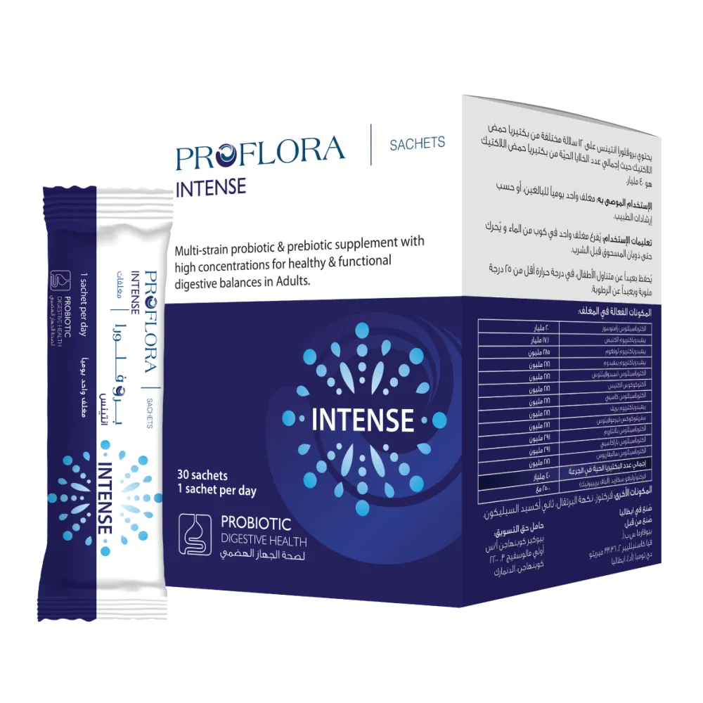 Proflora - Intense Sachet - 40Bn CFU - 12-Strain Formula
