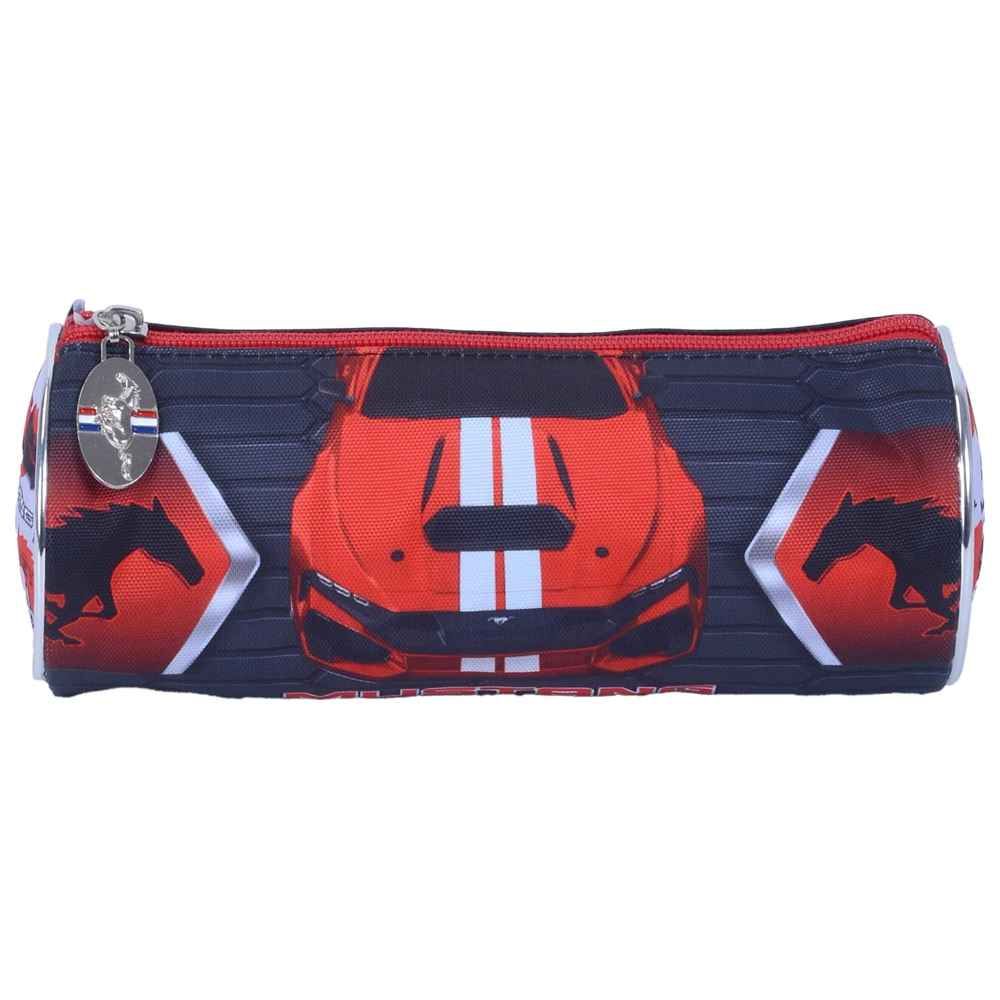 Mustang - Round Pencil Case