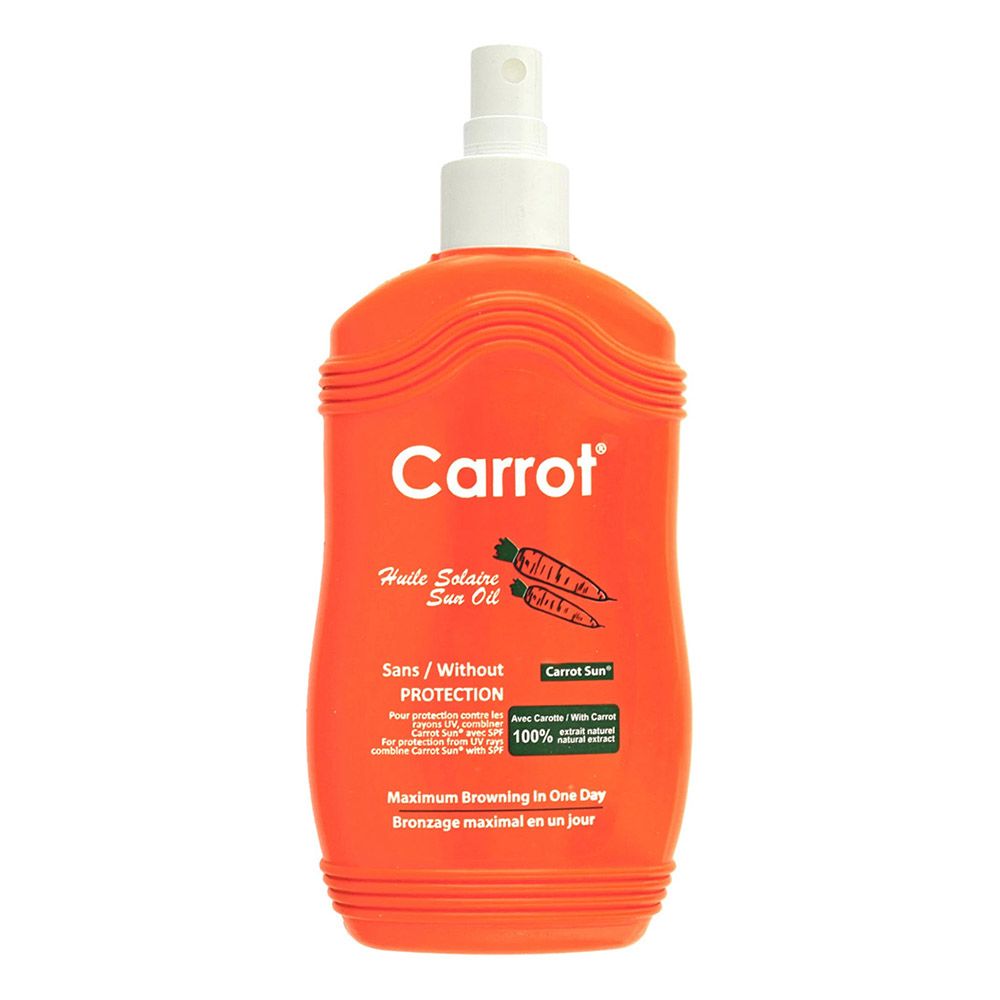 Carrot Sun - Carrot Tanning Oil - 200 ml