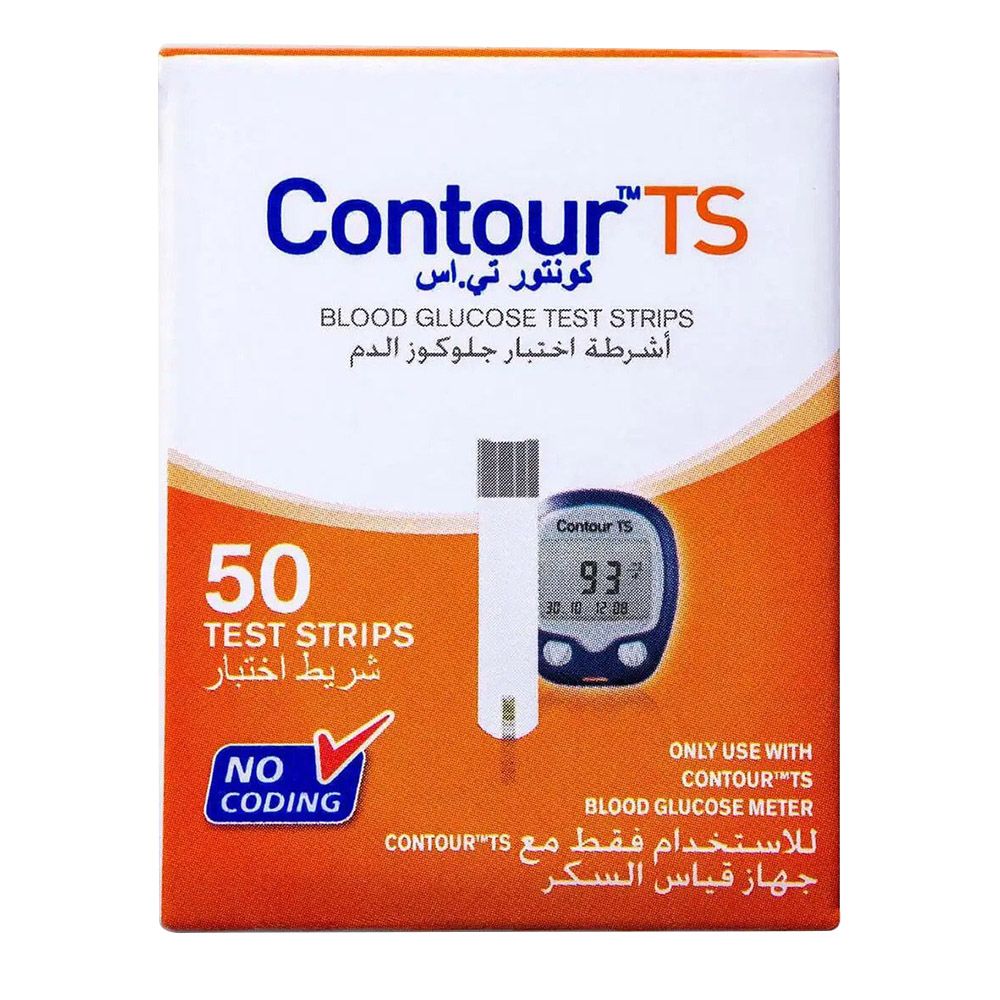 Contour - TS Test Strips - 50 Pcs