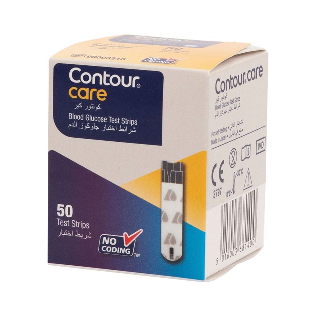 Contour - Care Test Strips - 50 Pcs
