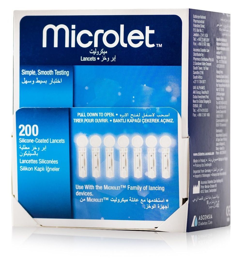 Microlet Lancet - Pack of 200