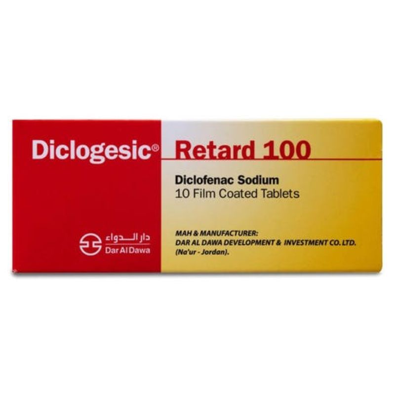 Diclogesic-Retard 100mg - 10 Tablet