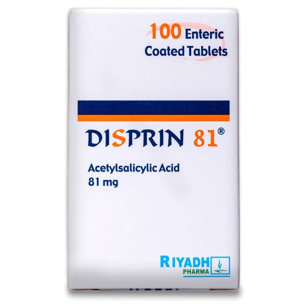 Disprin 81mg - 100 Tablet
