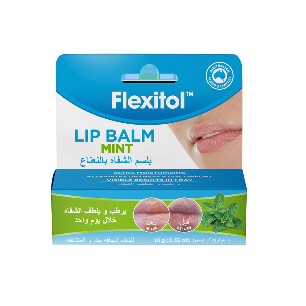 Flexitol - Lip Balm - Mint - 10 gm
